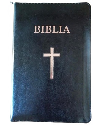 Biblie mare aurita pe margine, cu index si fermoar - Versiunea CORNILESCU. Ediţia standard revizuită. SBIR