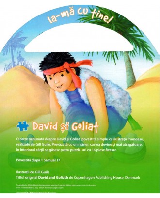 Carte puzzle - David si Goliat (Seria: Ia-ma cu tine!)